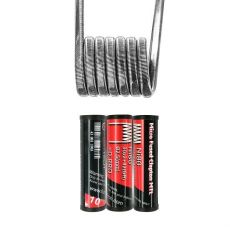 Micro Fused Clapton MTL Ni80 30*2+42GA 0.88Ω (10pcs) - Fumytech