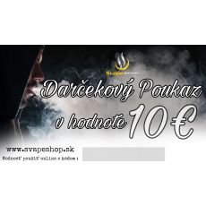 Darčekový Poukaz v hodnote 10€