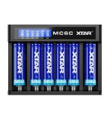 XTAR MC6C - Nabíjačka na 6 batérií